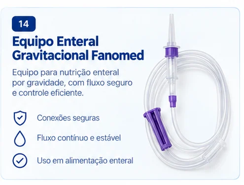 Equipo Enteral Gravitacional
