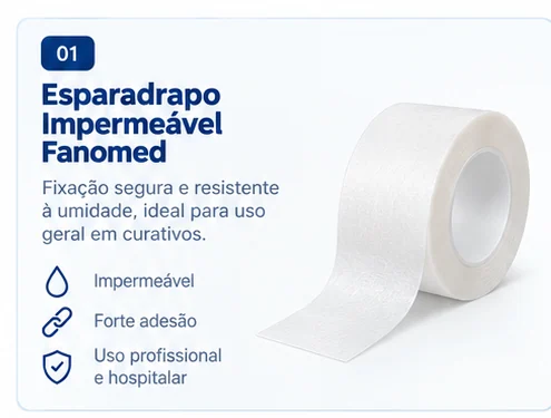 Esparadrapo impermeável FANOMED